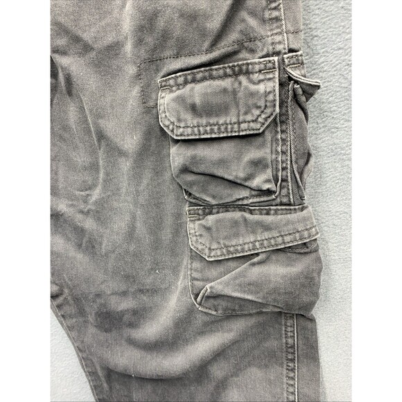 Wrangler Jeans Co. Men's Cargo Pants Outdoors Hiking Camping Gray Size 40x30 - Picture 14 of 16